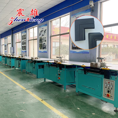 PLC Control Door Gasket Production Line Auto Gasket Welding Machine 600 - 650 Sets / Team