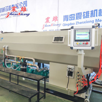 HDPE Large Diameter Plastic Pipe Machine with Uniform Wall Thickness Siemens PLC Control and Dual Water Cooling System