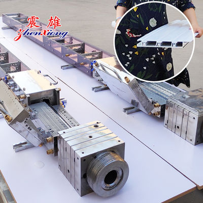 High Durability Plastic Extrusion Mould with 3Cr17 Mold Steel for Customized Size PVC Profiles