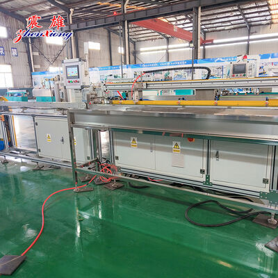 Online Magnetic Strip Inserting Refrigerator Door Gasket Production Line with 45° Angle Cut and Automatic Punching