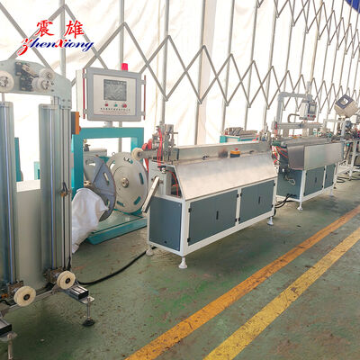 Automated PVC Door Gasket Production Line with Online Magnetic Strip Inserting Device and PLC Control System for 45° Precision Angle Cutting